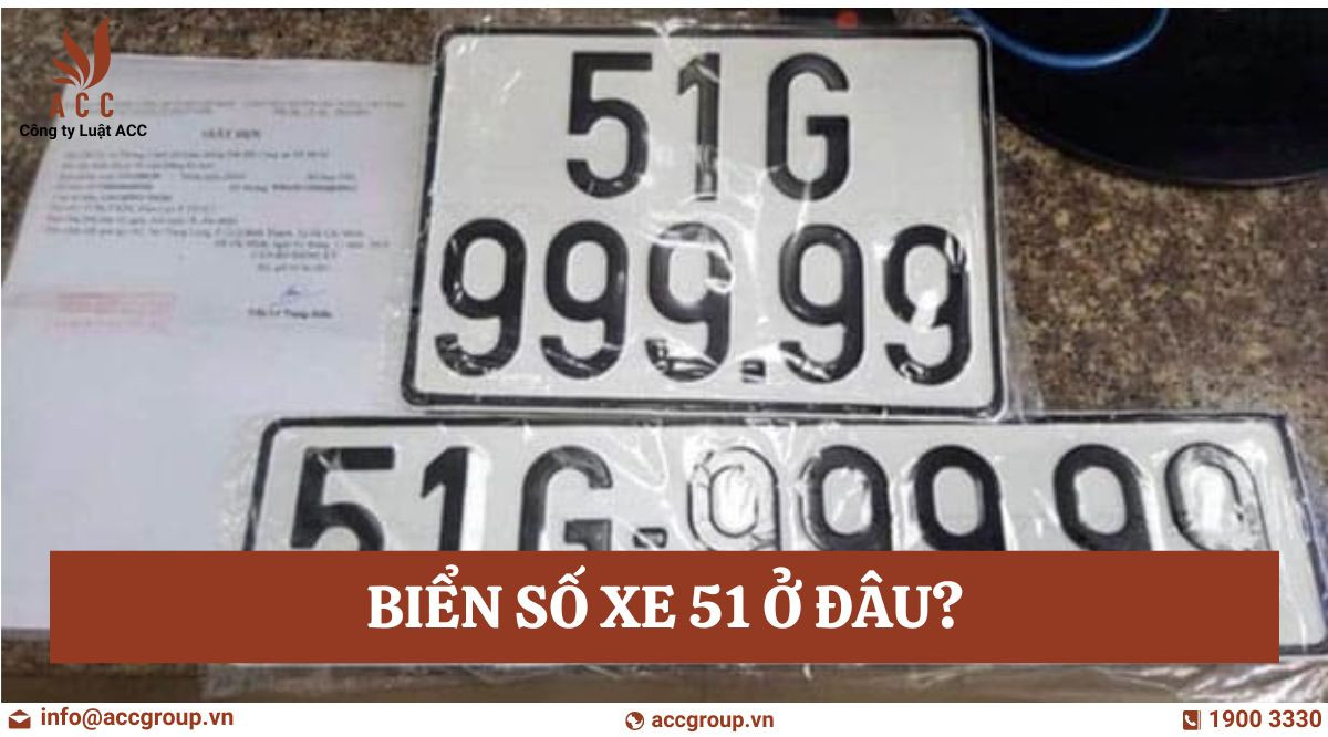 Biển số xe 51 ở đâu?