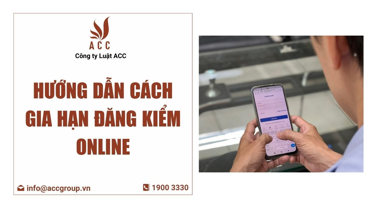 cách gia hạn đăng kiểm online