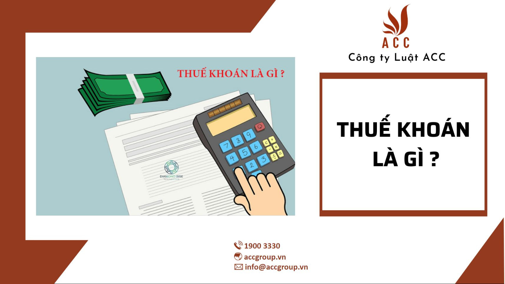 Thuế khoán là gì?