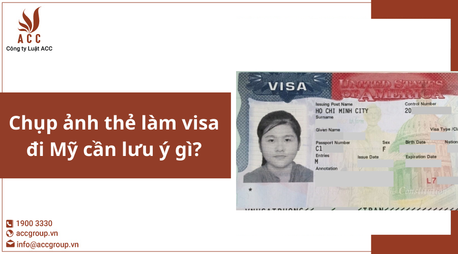 Chụp ảnh thẻ làm visa đi Mỹ cần lưu ý gì?
