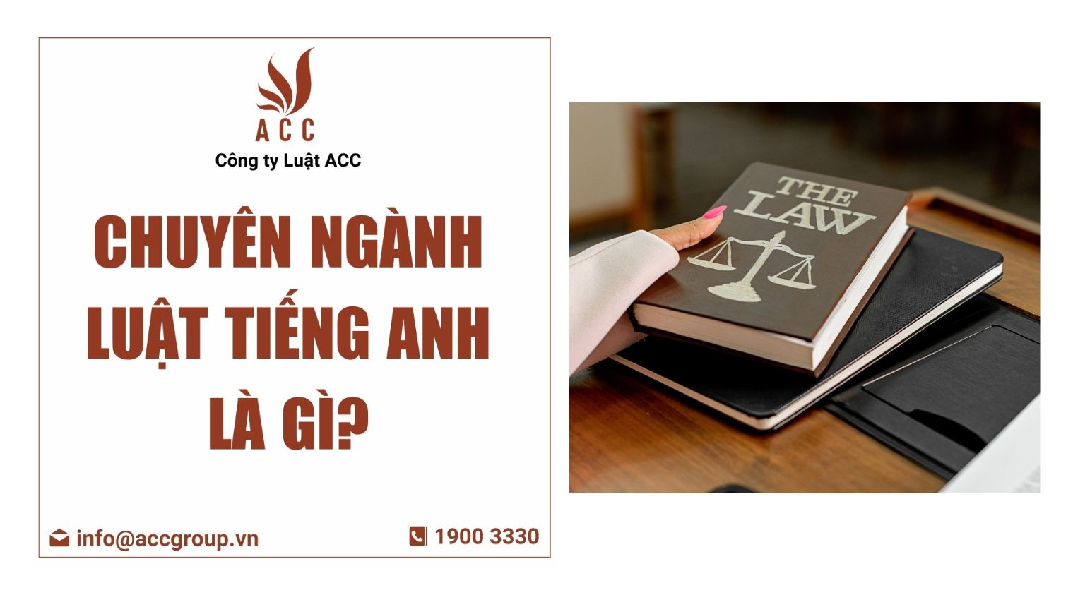 Chuyên ngành luật tiếng Anh là gì