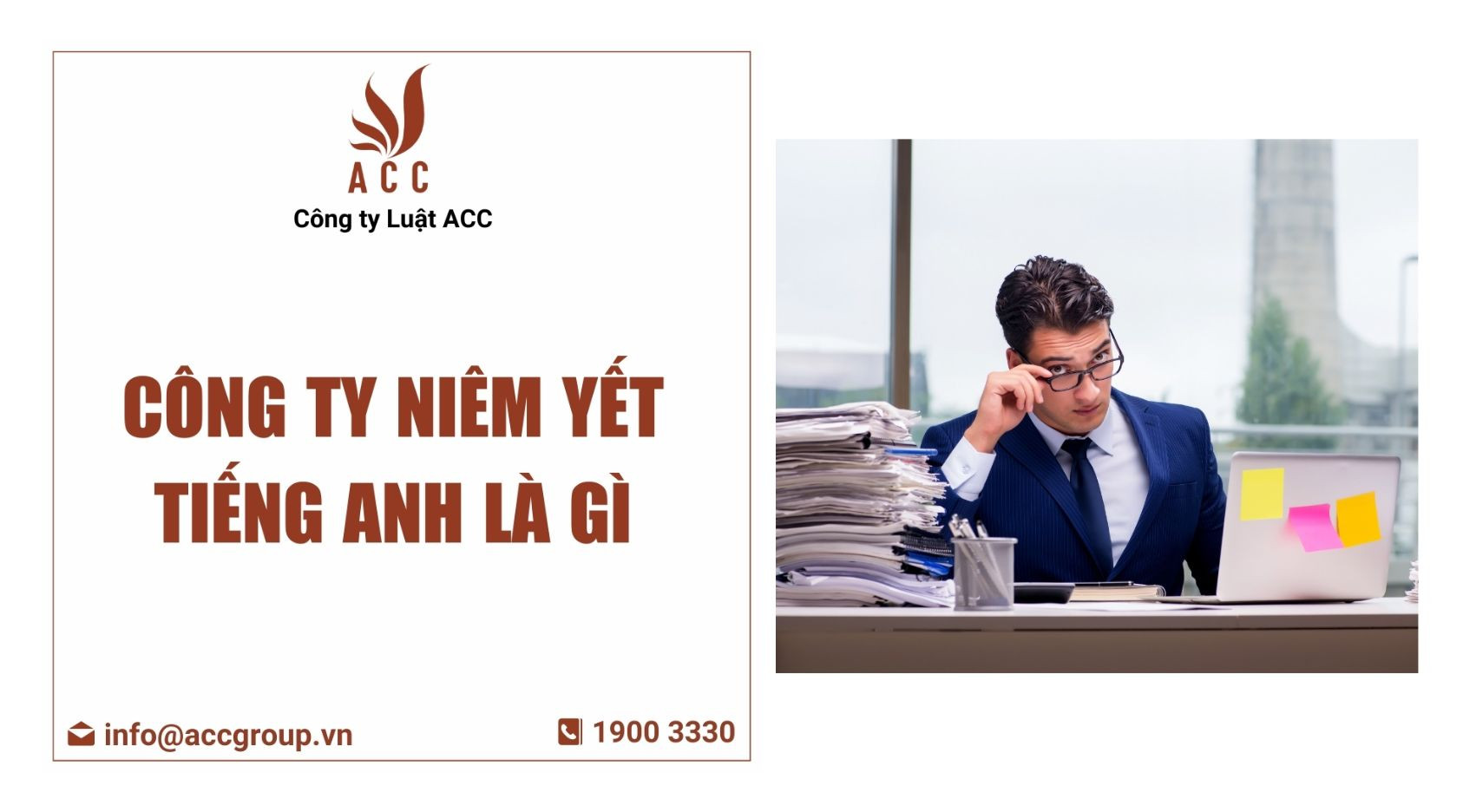 Công ty niêm yết tiếng anh là gì?