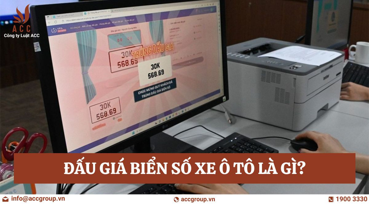Đấu giá biển số xe ô tô là gì?