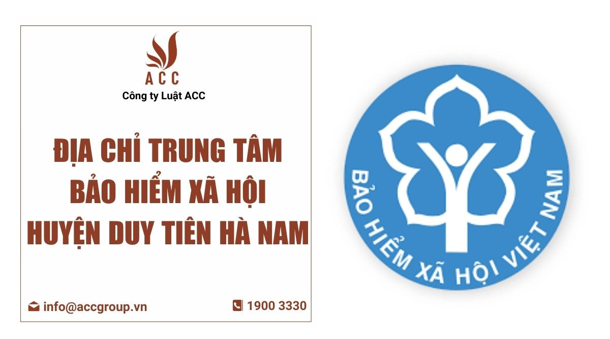 Địa chỉ trung tâm bảo hiểm xã hội huyện Duy Tiên Hà Nam