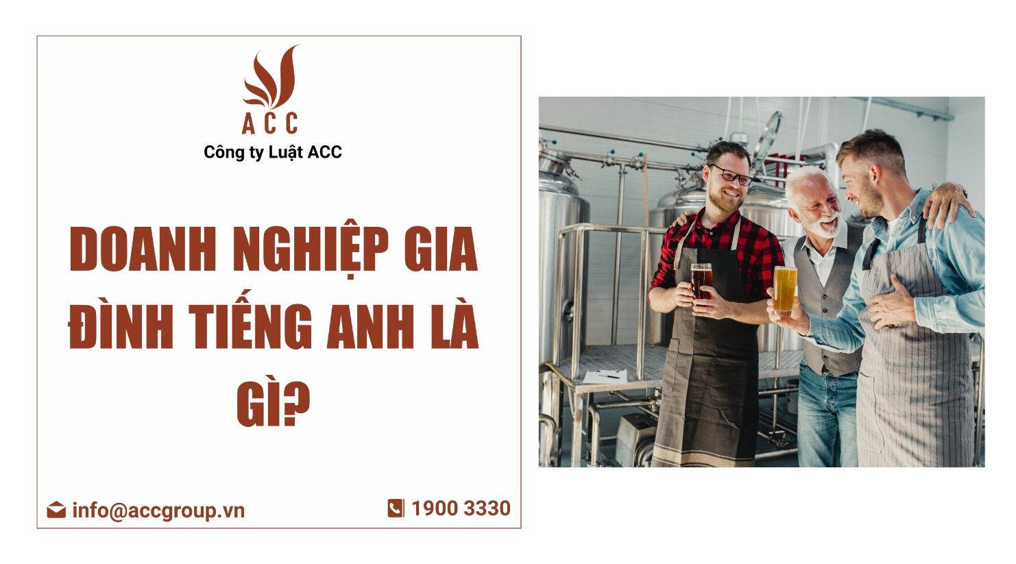 Doanh nghiệp gia đình tiếng Anh là gì?