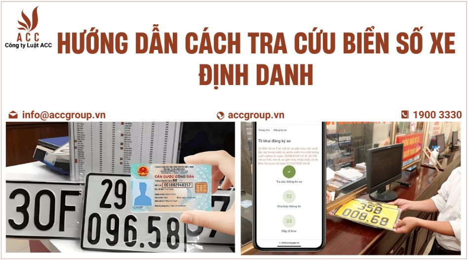 Hướng dẫn cách tra cứu biển số xe định danh