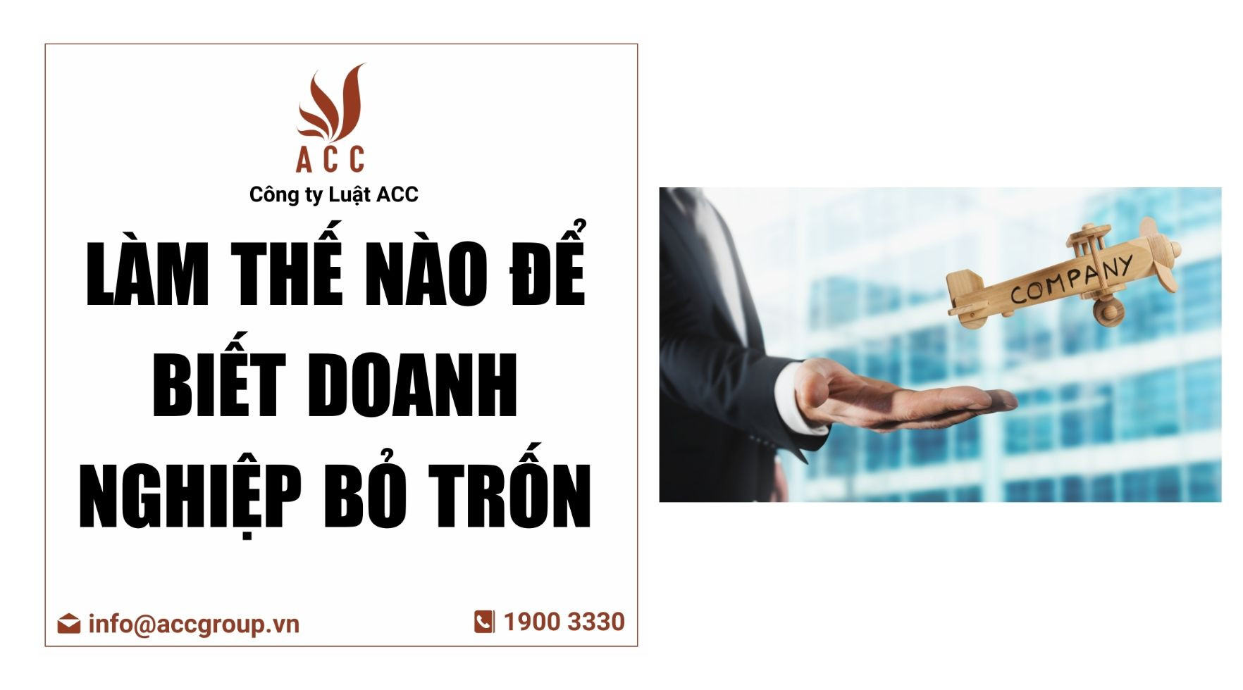 Làm thế nào để biết doanh nghiệp bỏ trốn
