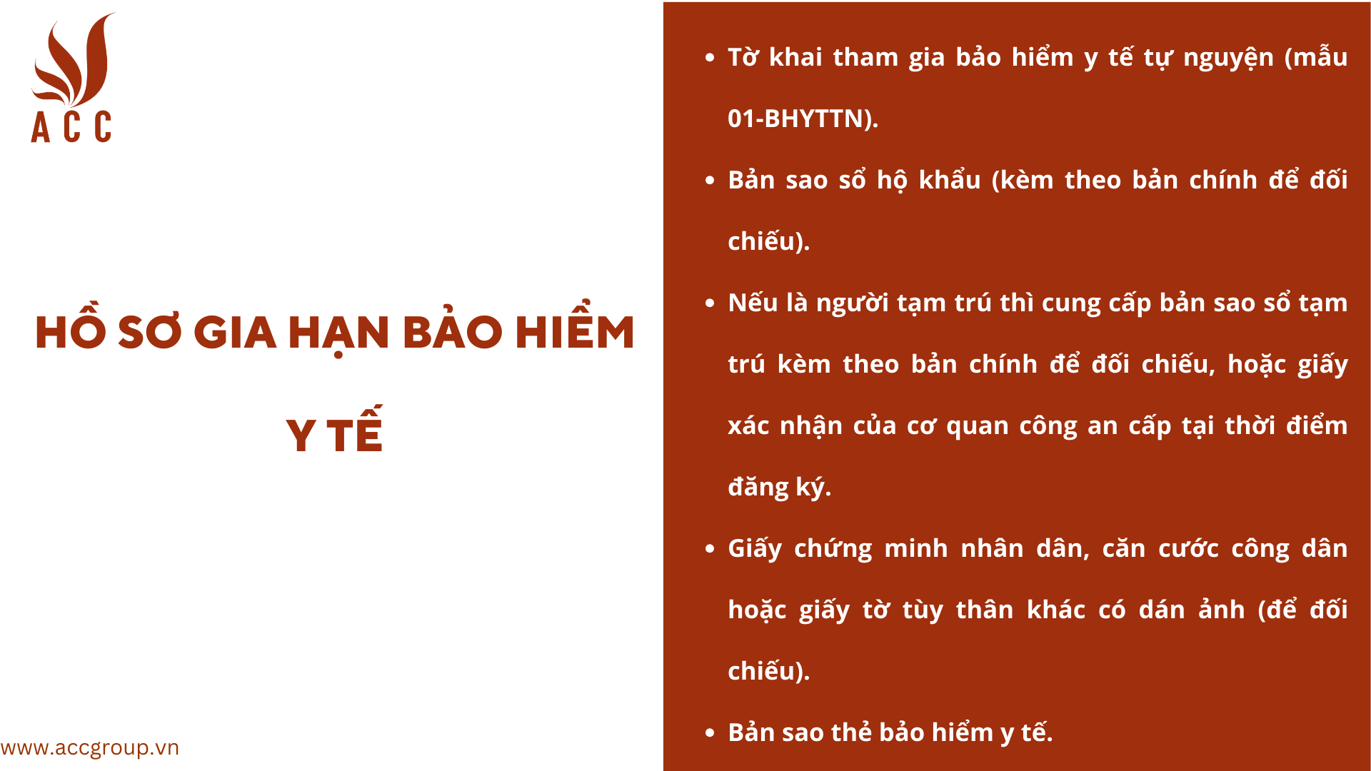Hồ sơ gia hạn bảo hiểm y tế