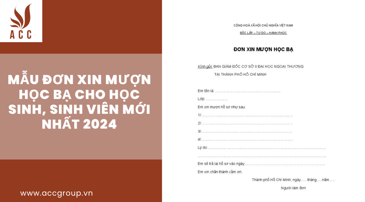 Mẫu đơn xin học online cho học sinh, sinh viên