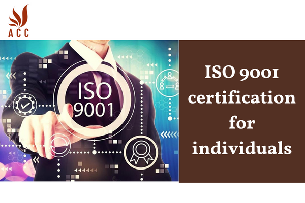 ISO 9001 certification for individuals