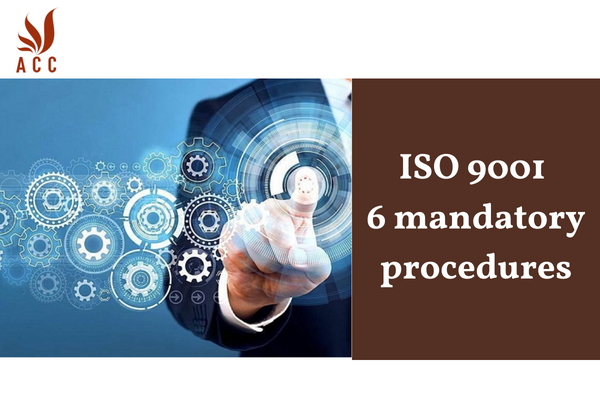 ISO 9001 6 mandatory procedures