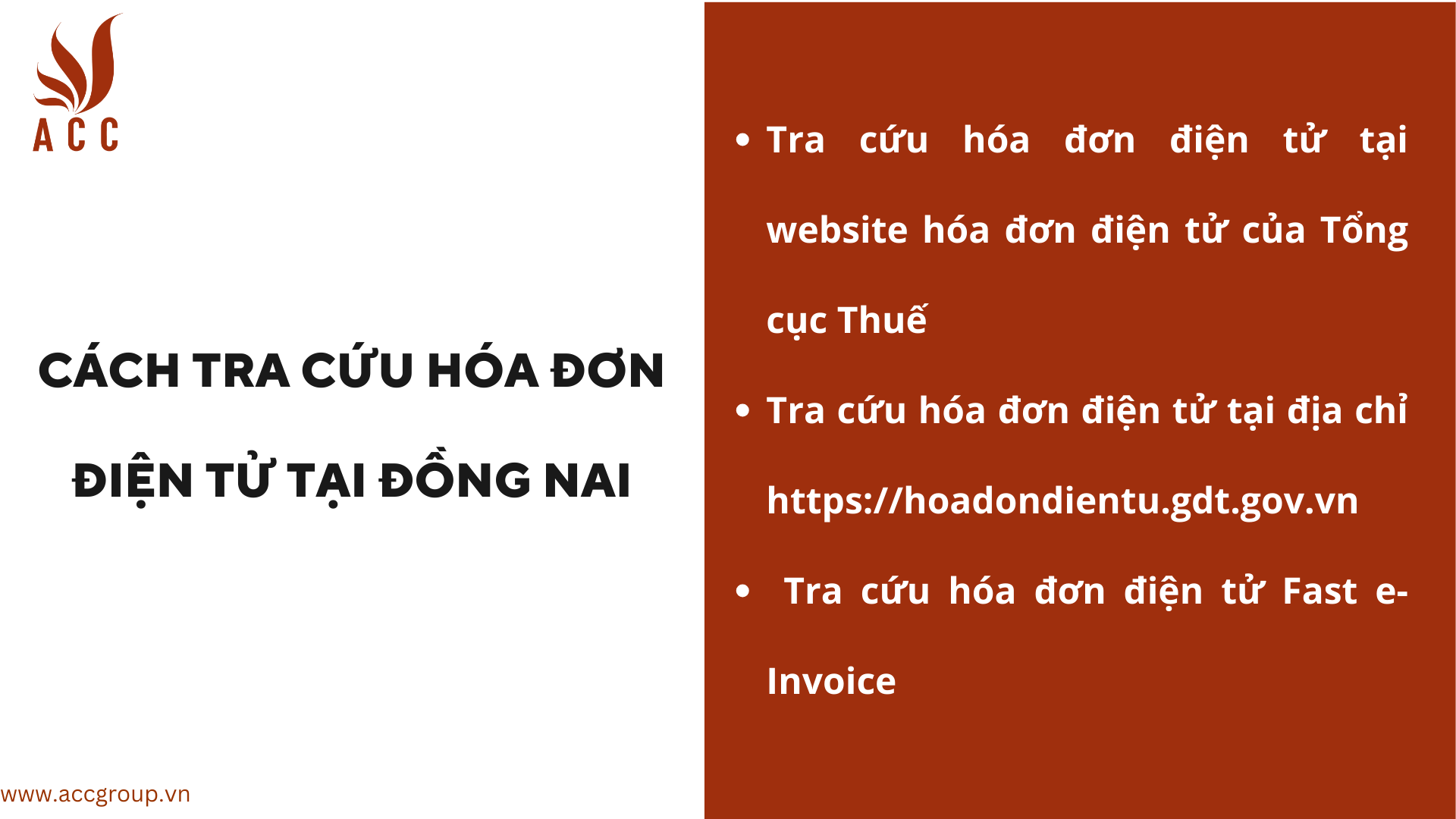 Cách tra cứu hóa đơn điện tử tại Đồng Nai