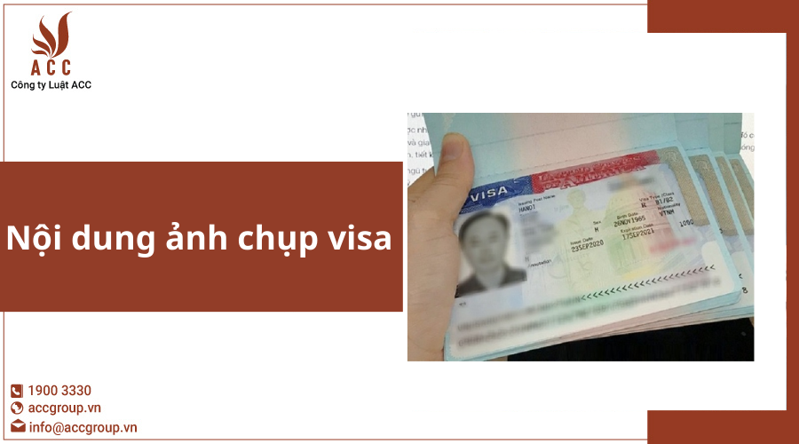 Nội dung ảnh chụp visa 