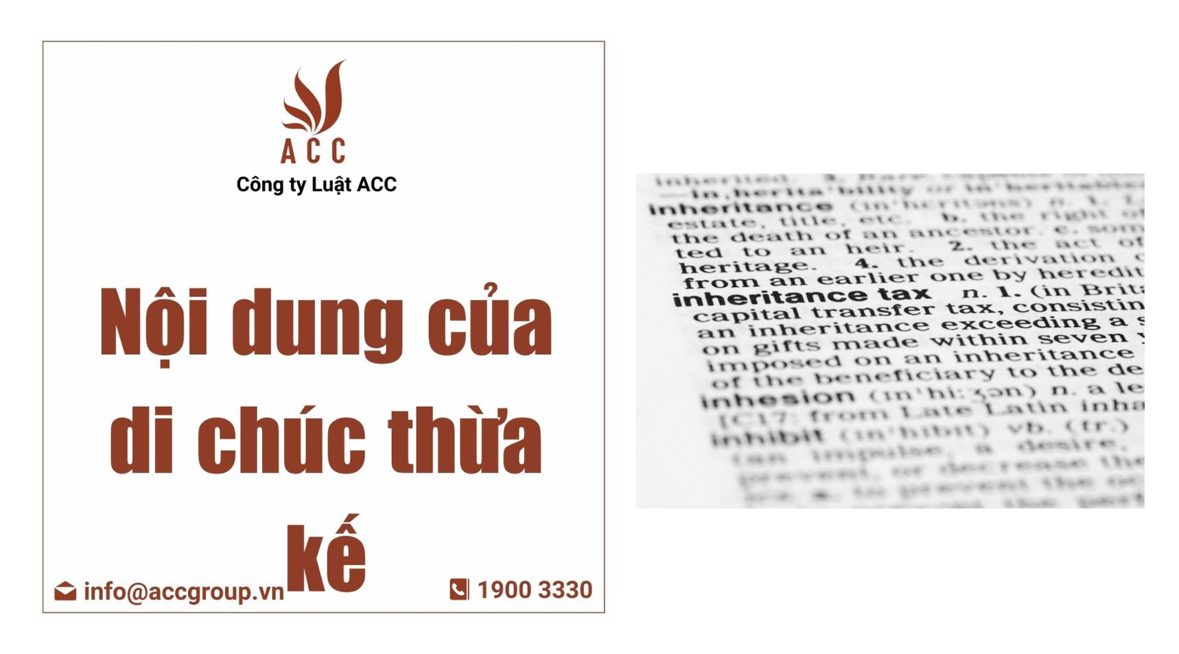 Nội dung của di chúc thừa kế