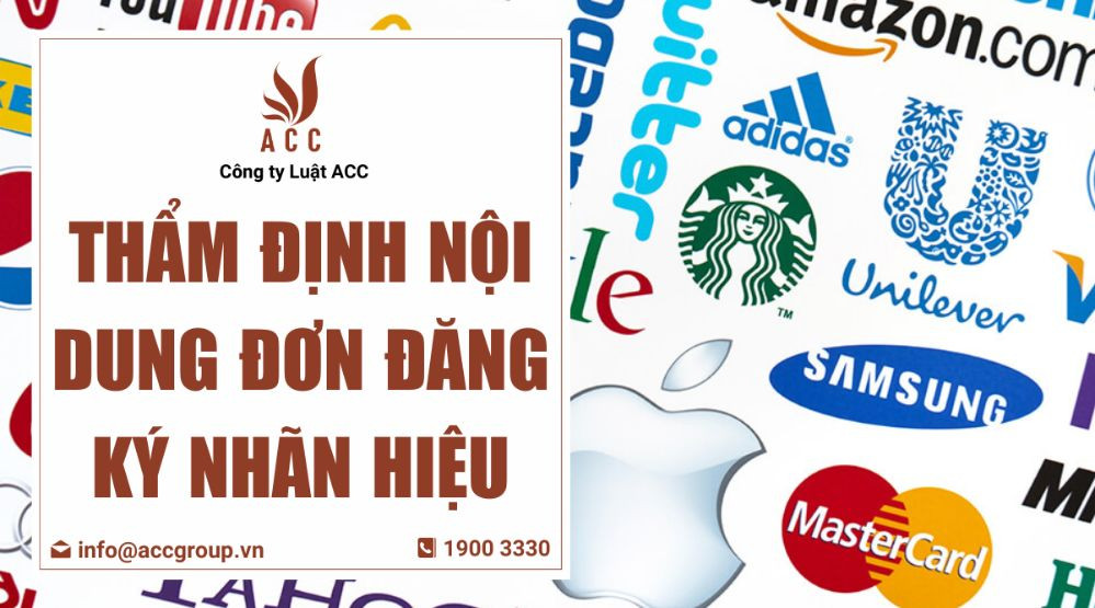 Thẩm định nội dung đơn đăng ký nhãn hiệu