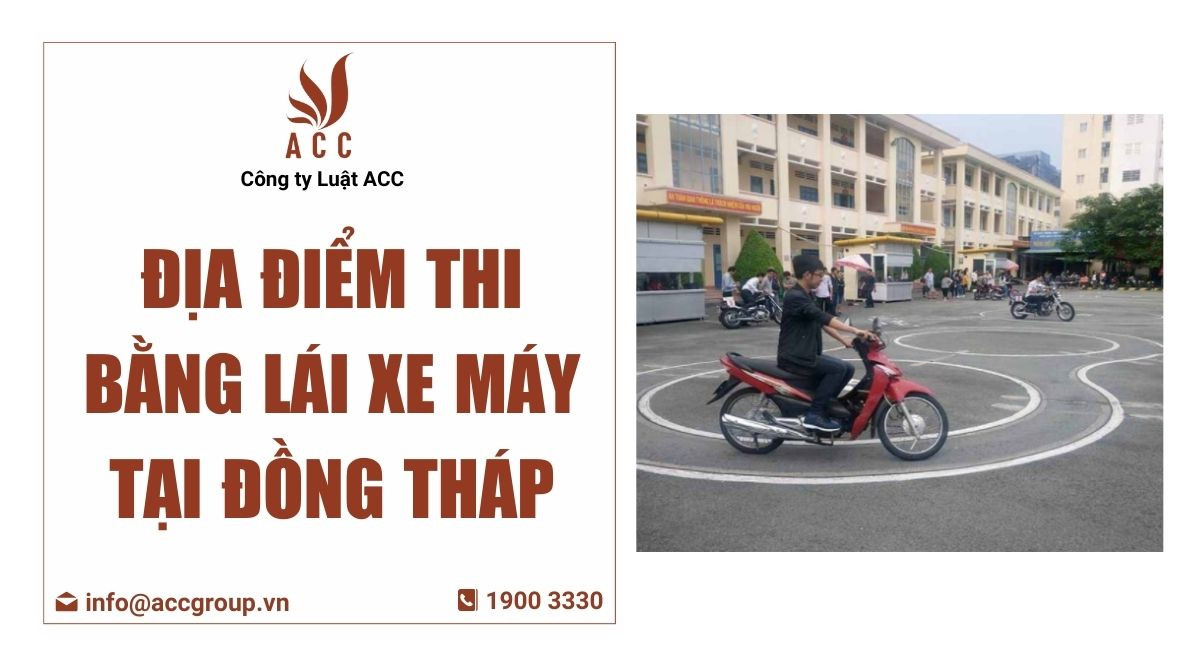 thi bằng lái xe máy đồng tháp