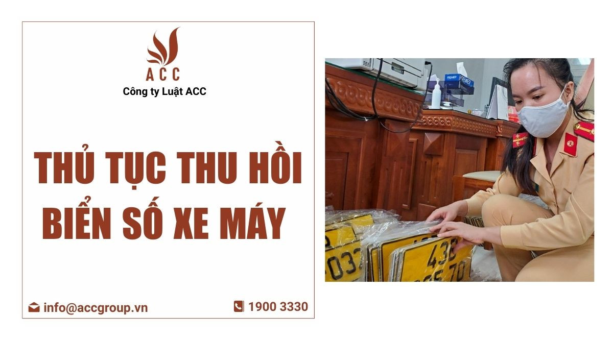 thu hồi biển số xe máy