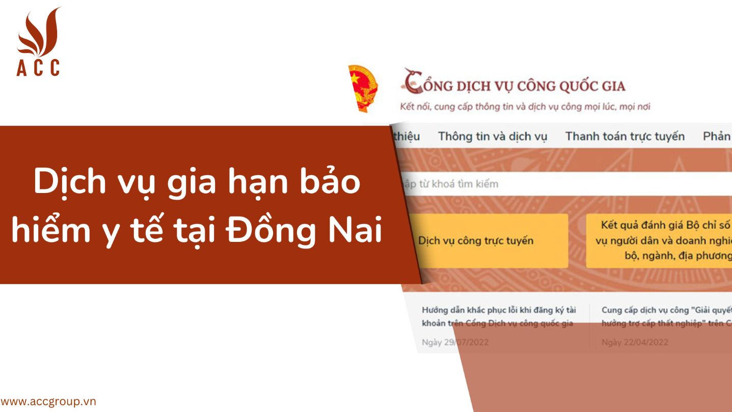 Dịch vụ gia hạn bảo hiểm y tế tại Đồng Nai