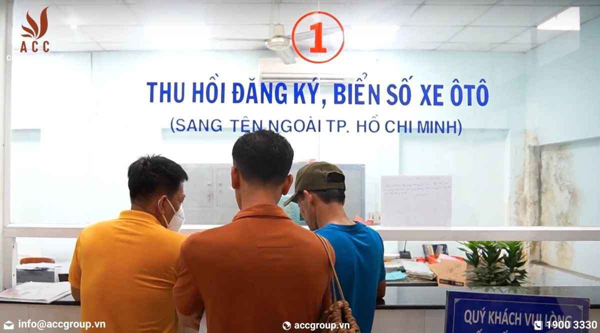 Thủ tục thu hồi biển số xe cần chuẩn bị giấy tờ gì