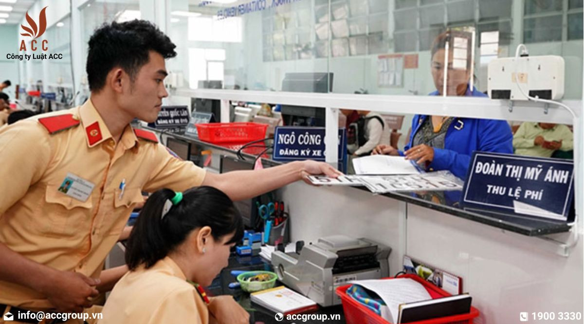 Thủ tục thu hồi biển số xe định danh