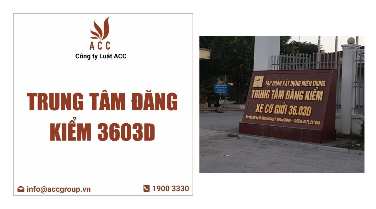 Trung tâm đăng kiểm 3603D
