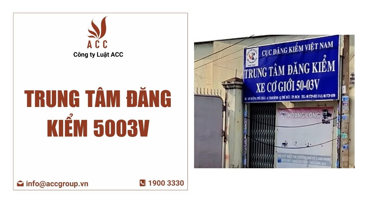 Trung tâm đăng kiểm 5003V