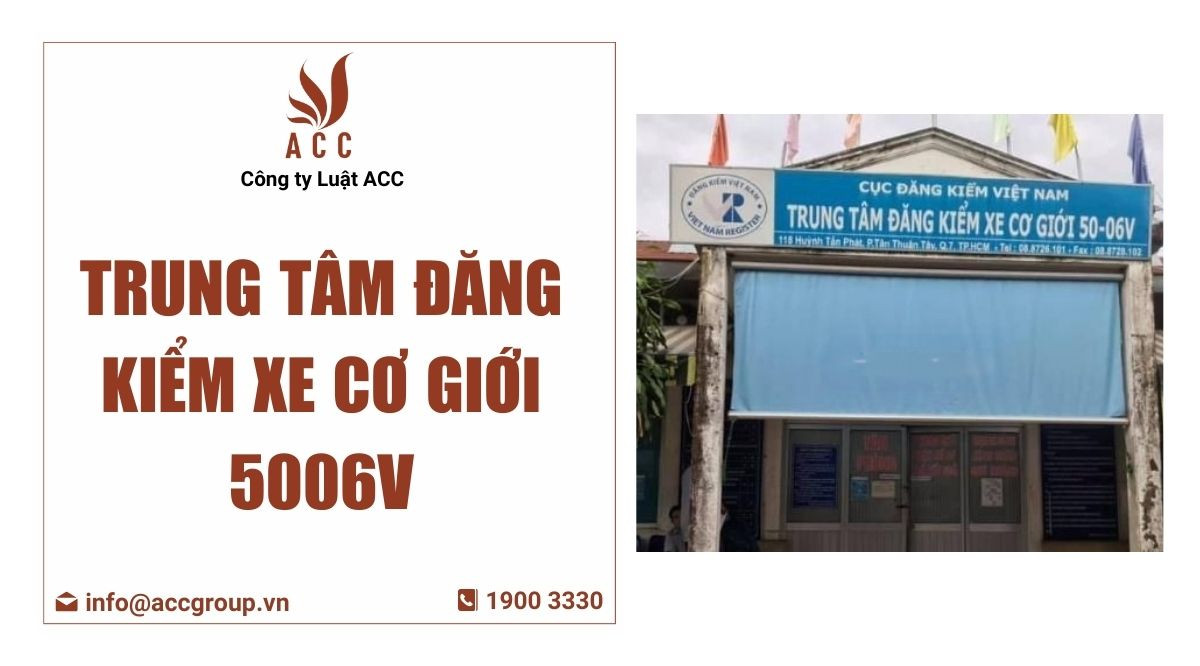 Trung tâm đăng kiểm xe cơ giới 5006V