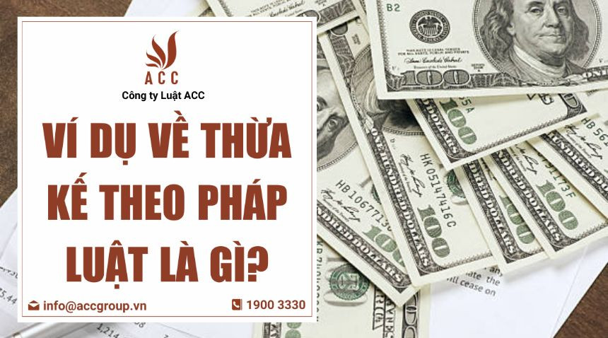 Ví dụ về thừa kế theo pháp luật là gì?