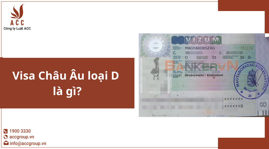 Visa Châu Âu loại D là gì?