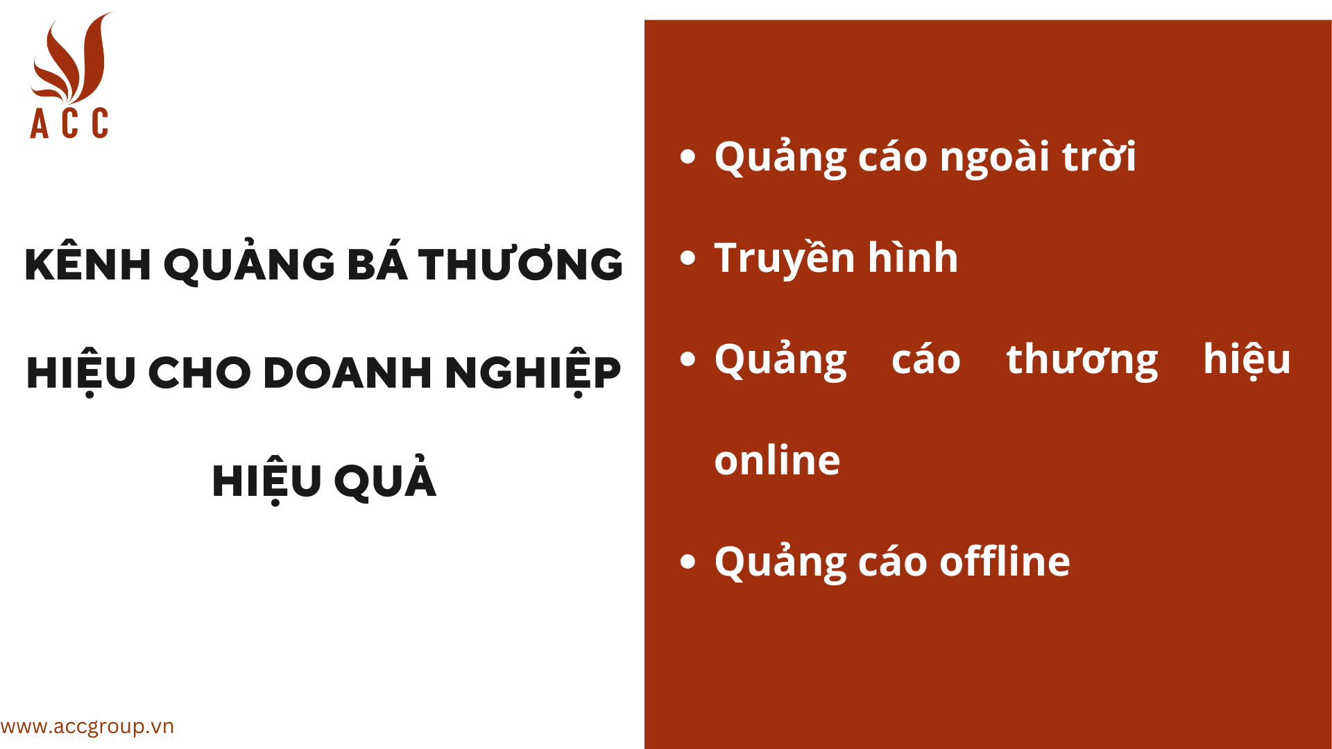 Kênh quảng bá thương hiệu cho doanh nghiệp hiệu quả