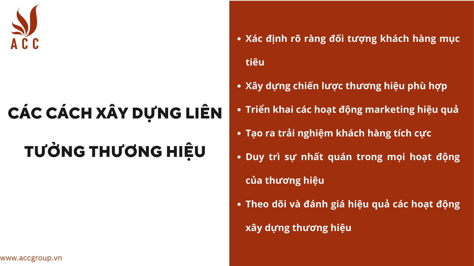 Các cách xây dựng liên tưởng thương hiệu