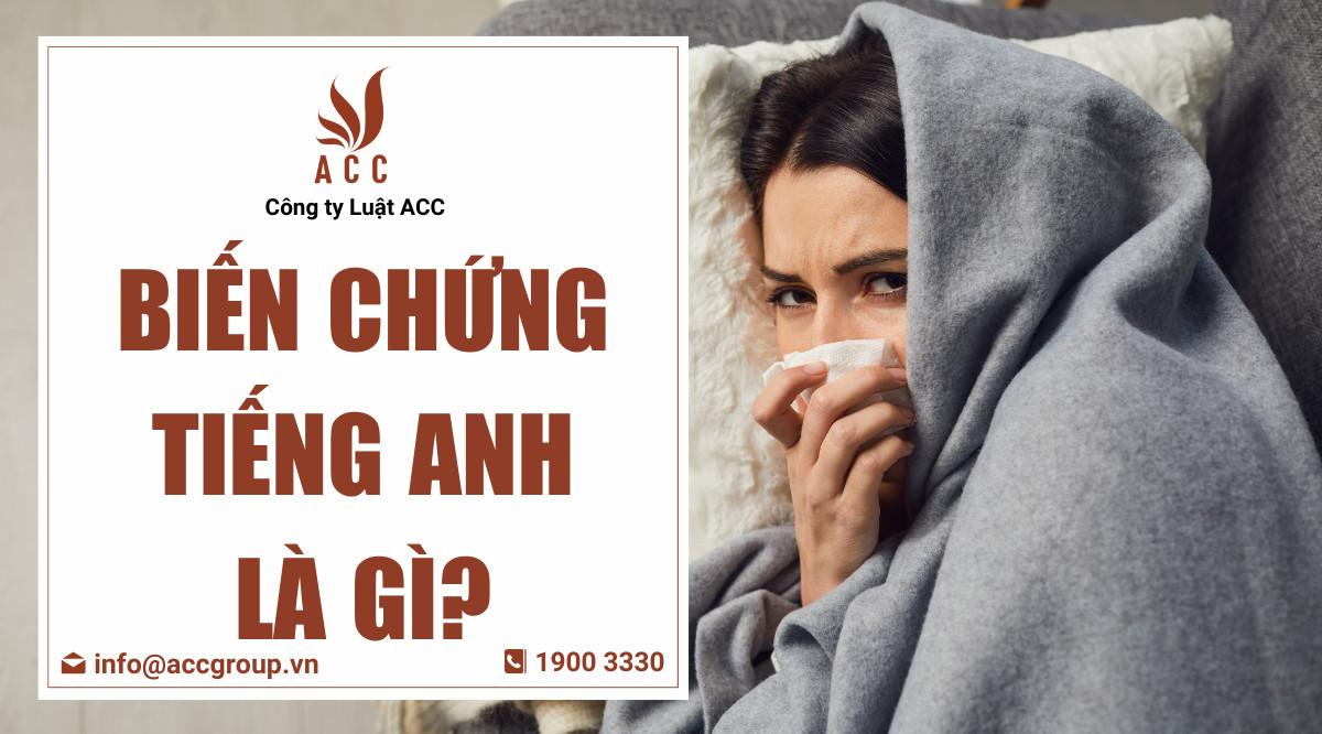 Biến chứng tiếng Anh là gì?