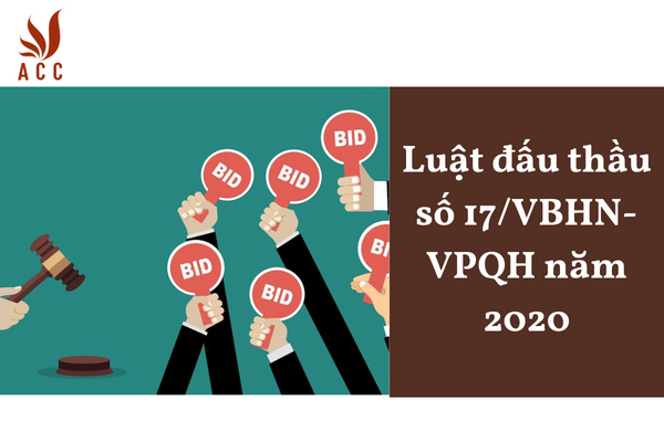 Văn bản hợp nhất số 05/VBHN-VPQH Luật Đấu thầu