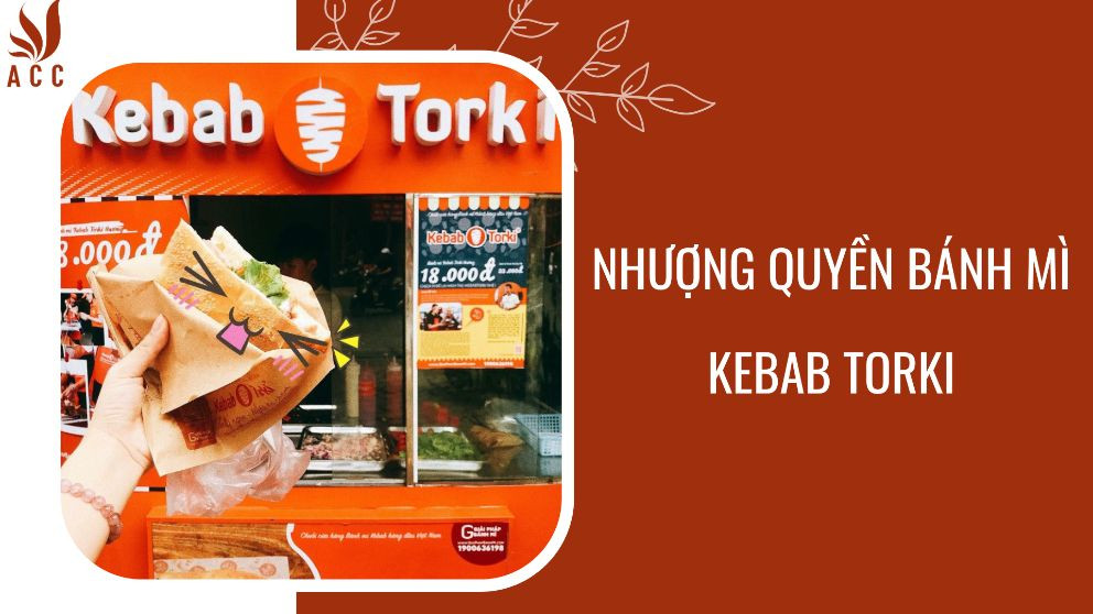 Nhượng quyền bánh mì Kebab Torki