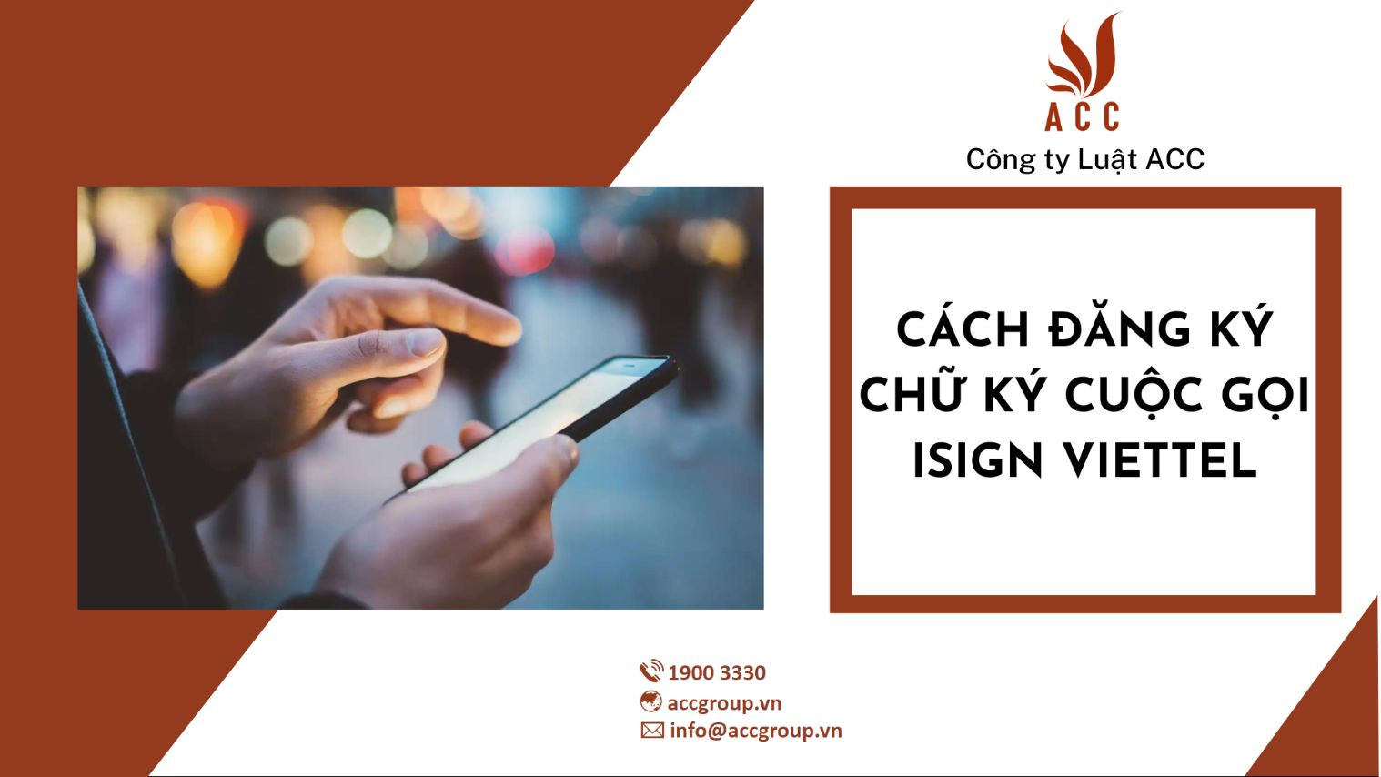 Cách đăng ký chữ ký cuộc gọi Isign Viettel