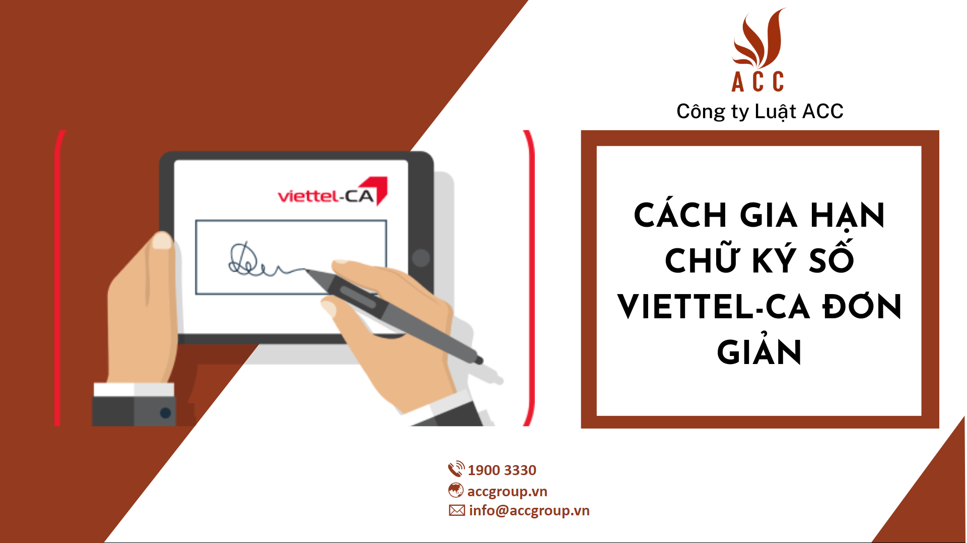Cách gia hạn chữ ký số Viettel-CA đơn giản