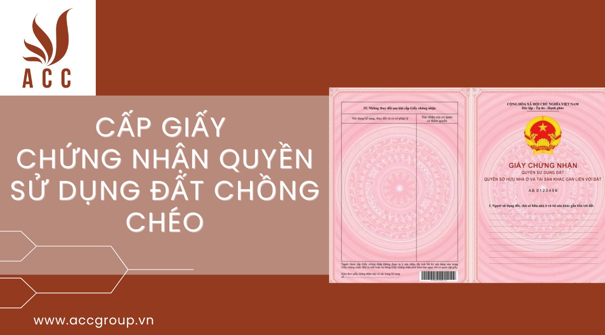 Cấp giấy chứng nhận quyền sử dụng đất chồng chéo