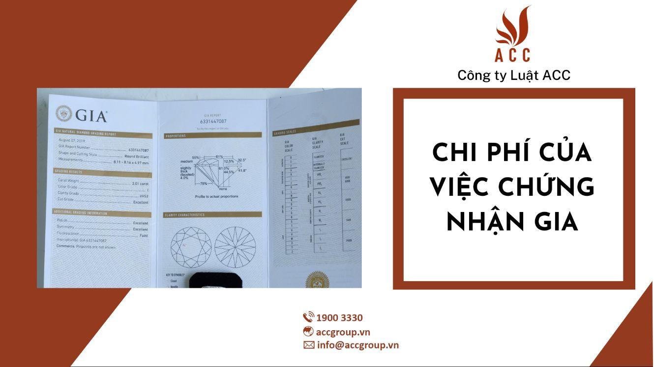 Chi phí của việc chứng nhận GIA
