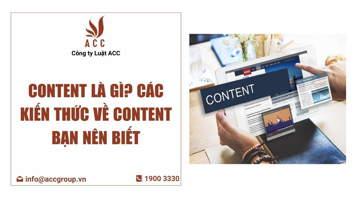 Content là gì? Các kiến thức về content bạn nên biết