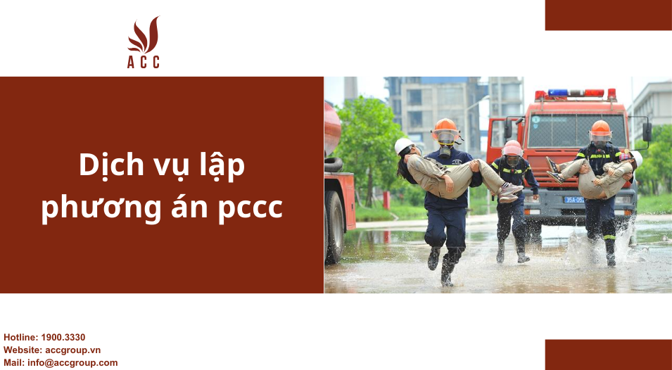 Dịch vụ lập phương án PCCC