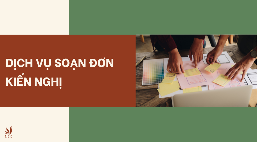 Dịch vụ soạn đơn kiến nghị