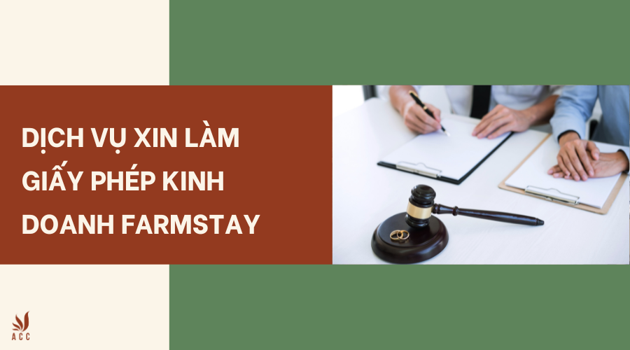 Dịch vụ xin giấy phép kinh doanh farmstay
