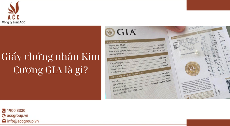 Giấy chứng nhận kim cương GIA là gì