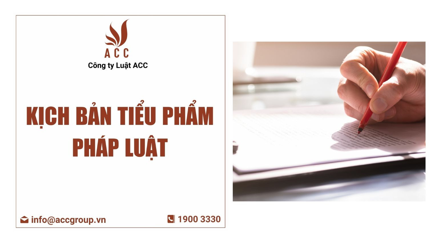 Kịch bản tiểu phẩm pháp luật