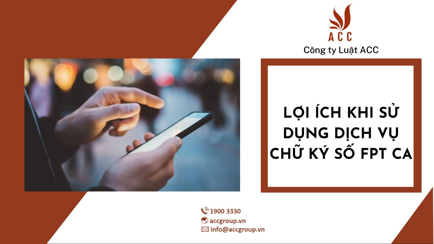 Lợi ích khi sử dụng dịch vụ chữ ký số FPT CA