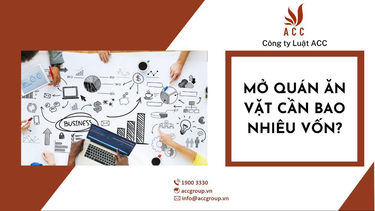 Mở quán ăn vặt cần bao nhiêu vốn?