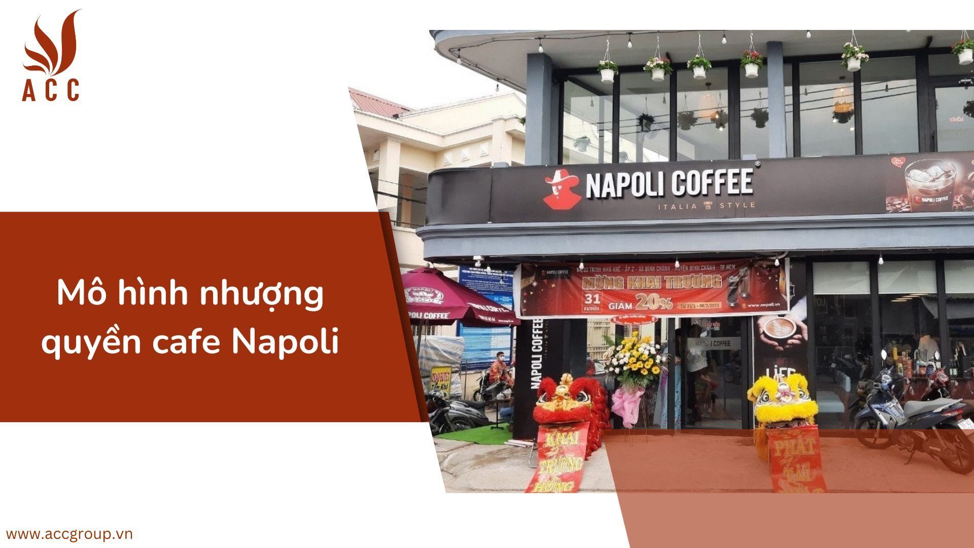 Mô hình nhượng quyền cafe Napoli