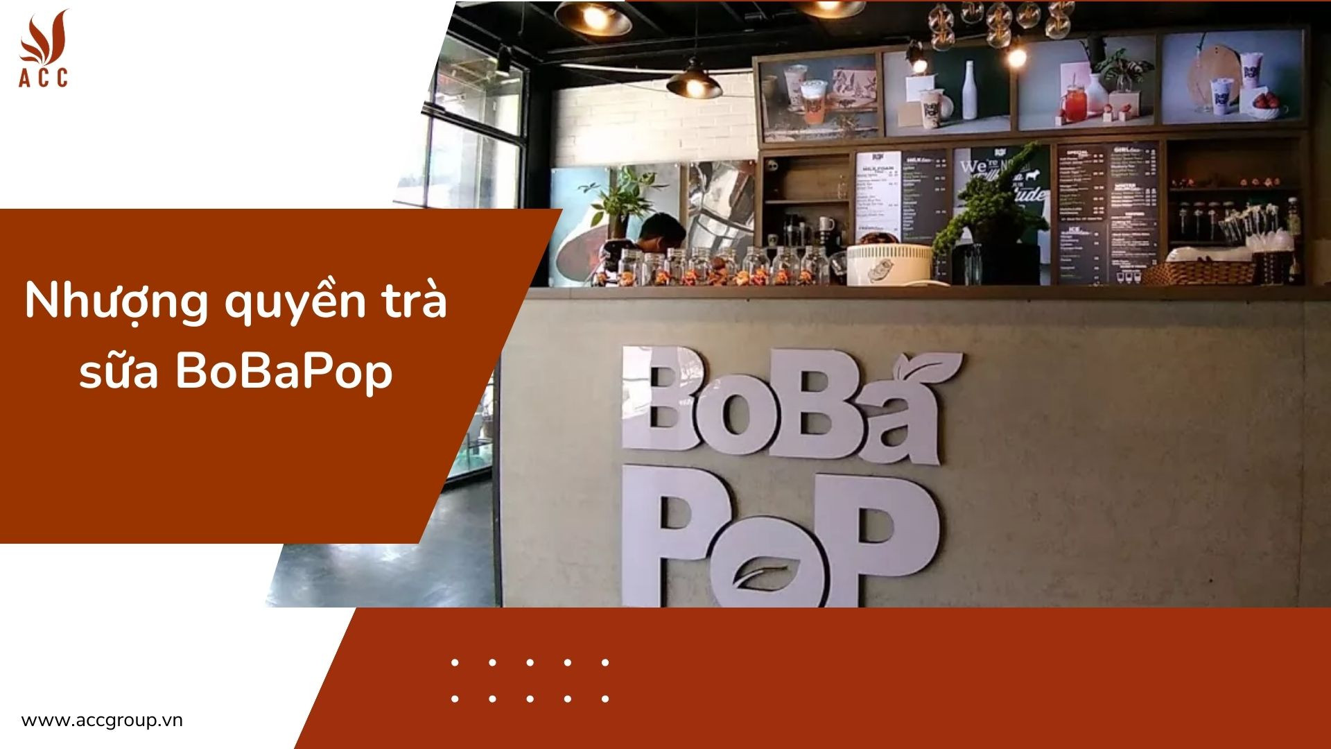 Nhượng quyền trà sữa BoBaPop.