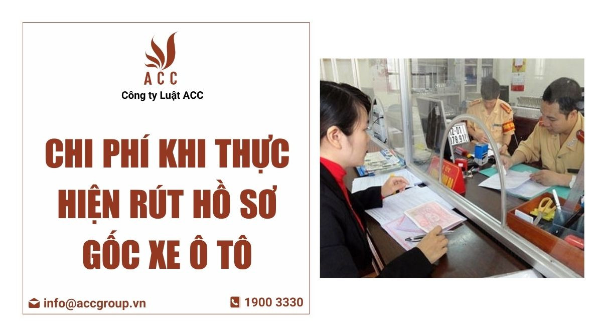 phí rút hồ sơ sang tên xe ô tô