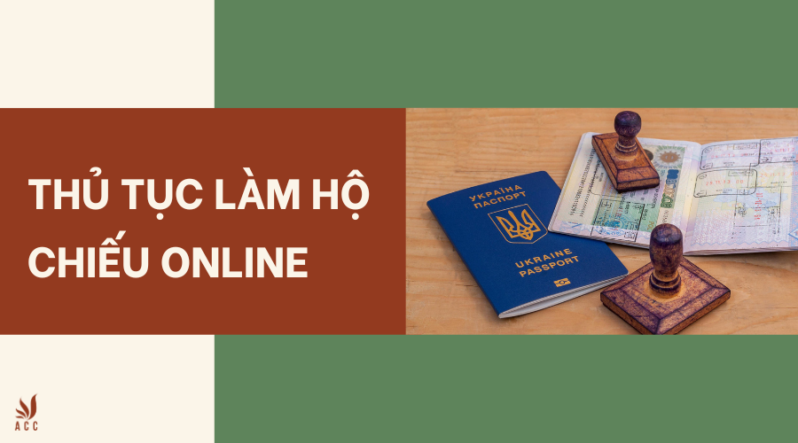 Thủ tục làm hộ chiếu online